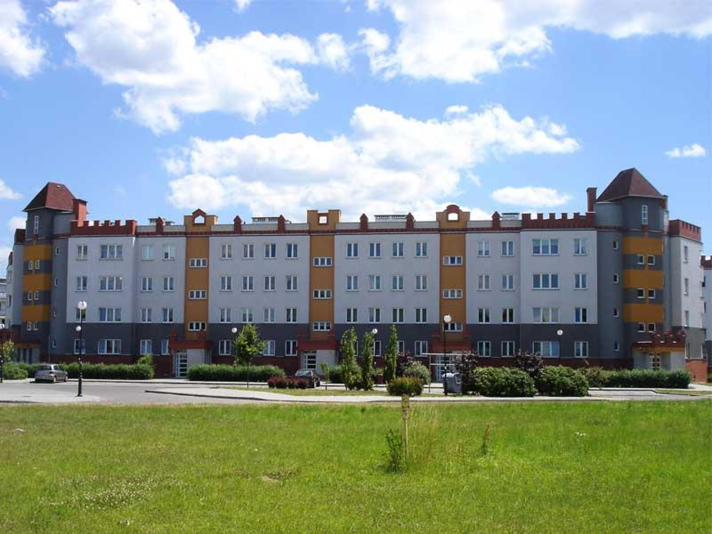 Grafika strony Michałkowskiego - Malbork